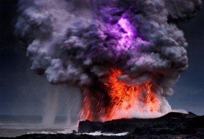 Volcanic Lightning