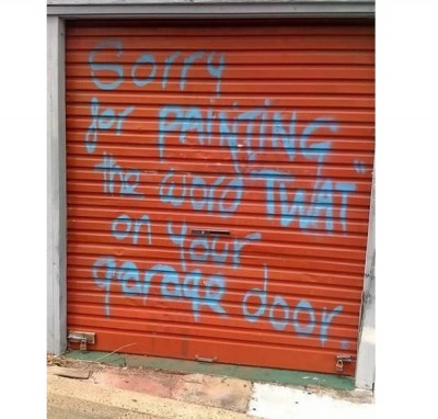 Garage door