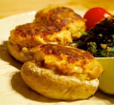Stuffed Mushrooms With Tofu and Herbs