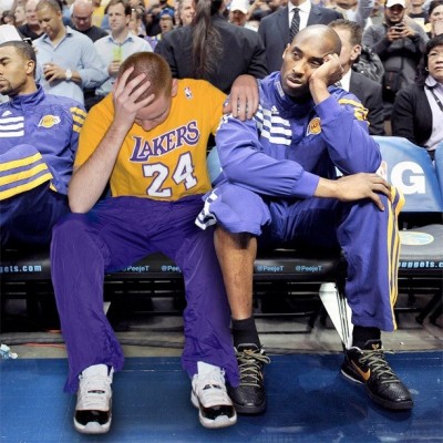 On the bench