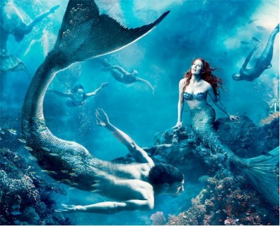 Julianne Moore as Ariel in The Little Mermaid