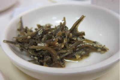 Stir fried anchovies