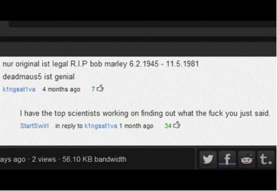 Most Hilarious YouTube Comments
