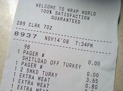 What kind of turkey?