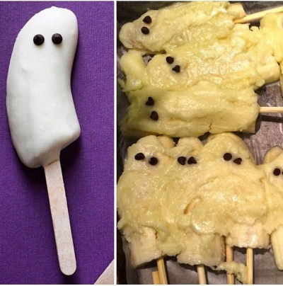 Frozen Banana Ghosts