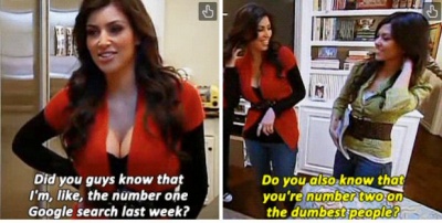 When Kourtney Brought Kim Right Down to the Earth