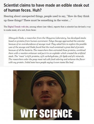 Science can be mad