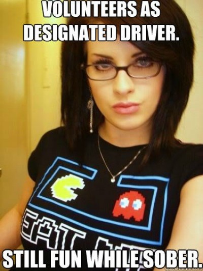 She volunteers?