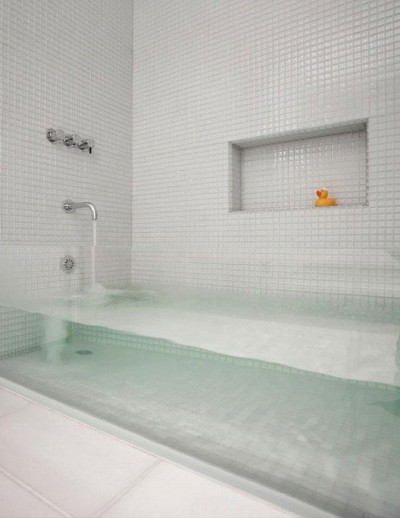 See Through Bath Tub