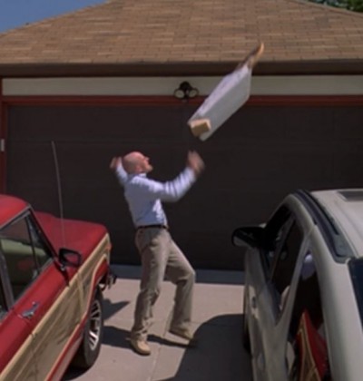 The pizza toss