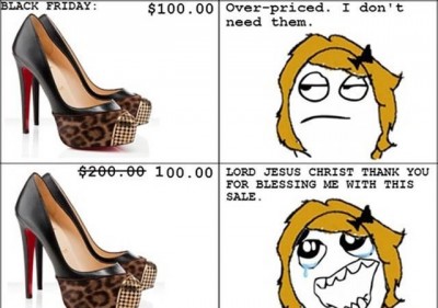 Oh a sale is different