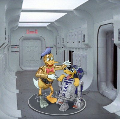 Donald and Pluto together