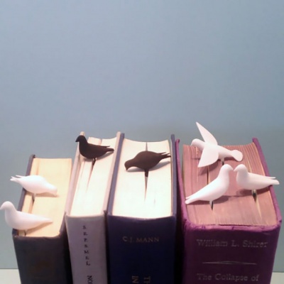 Cute Pigeon Bookmark