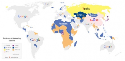 Countries and Their Favorite Websites