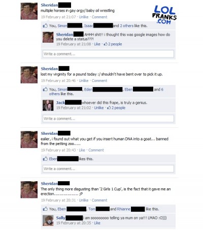Multiple pranks