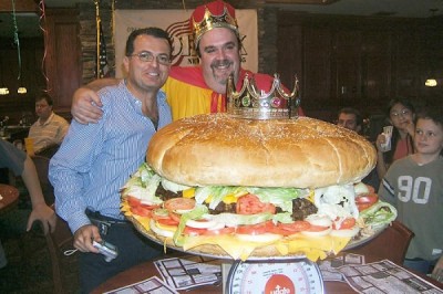 The biggest hamburger