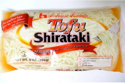 Shirataki Noodles Instead of Pasta