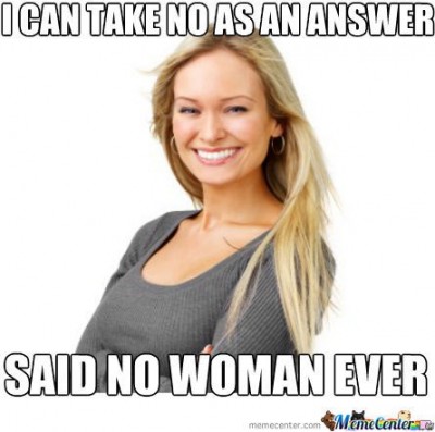 No is a subjective term