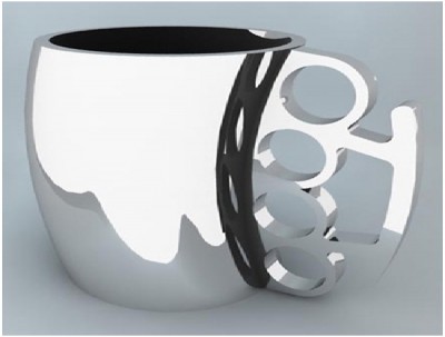 Silver Knuckles Mug