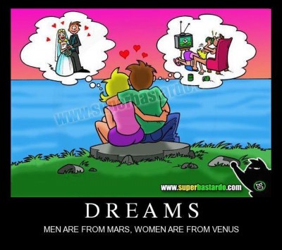 The difference in our dreams