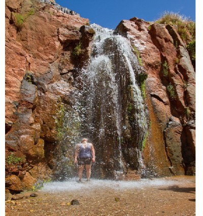 Waterfall shower
