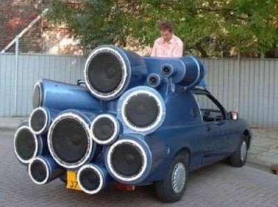 Speakers gone mad