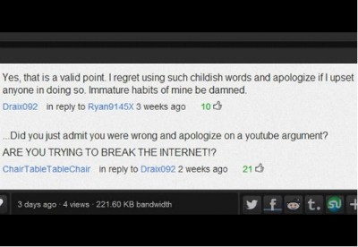 YouTube Apology