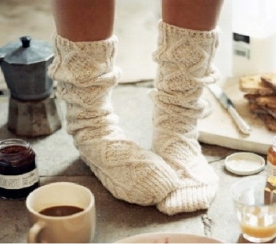 Wear Thick Socks