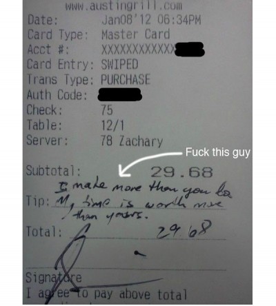 Seriously?