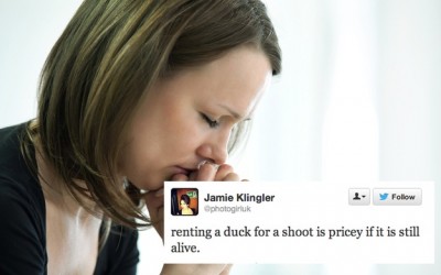 Poor duck