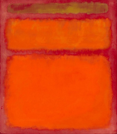 Orange, Red, Yellow, 1961 by Mark Rothko ($86.9 Million)