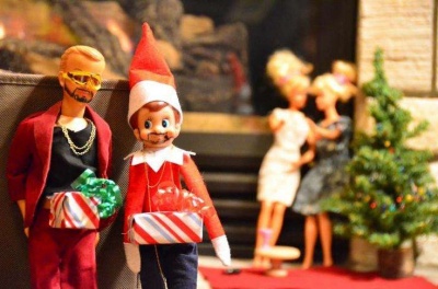 Elf on the Shelf with Justin Timberlake