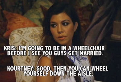 When Relationship Discussions Between Kris and Kourtney Go Serious