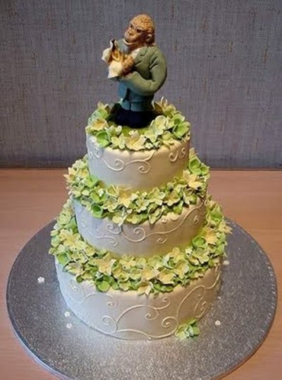 The giant Ape wedding cake