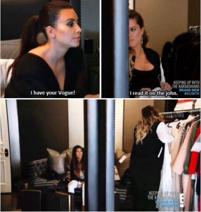 Khloe Wasn't Impressed Even After the Vogue Issue Came out