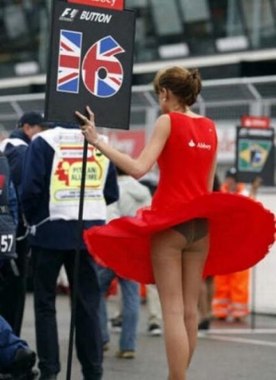We love pit girls