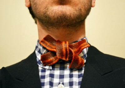 Bacon bow tie