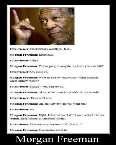 Morgan Freeman Interview