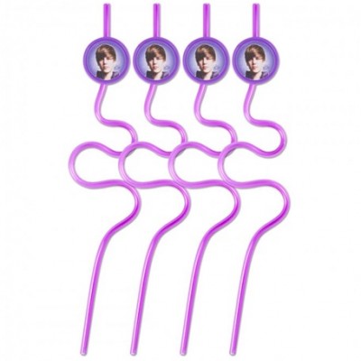 Justin Bieber Straws