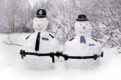 Snowmen police