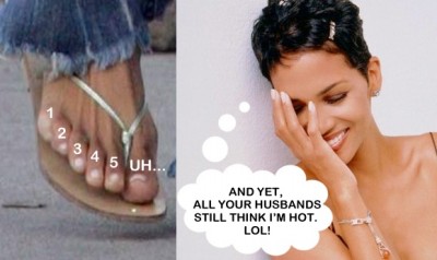 Halle Berry Has 6 Toes