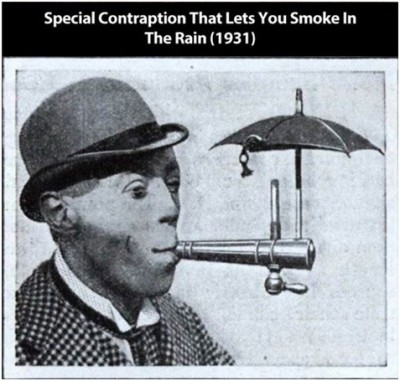 Umbrella for Your Cigarette?