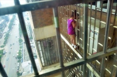 How did she get there??