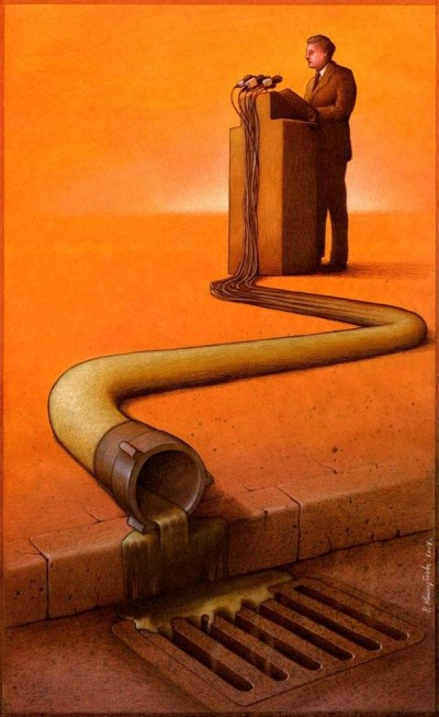 Speaking sewage