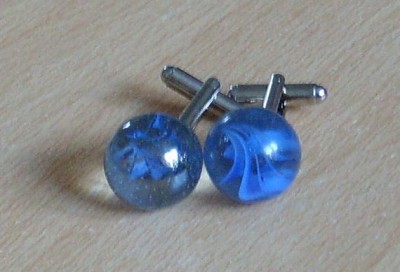 Marble cufflinks