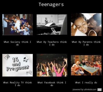 The fickle world of teenagers