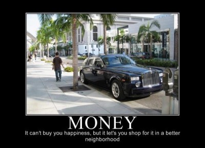 Happiness is a shopping area