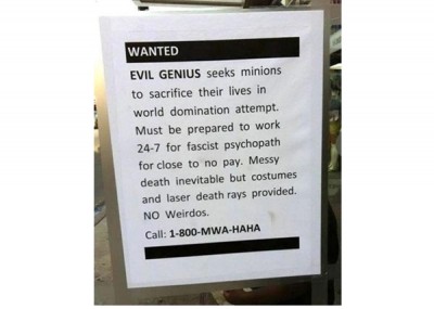 Self-Sacrifice Job