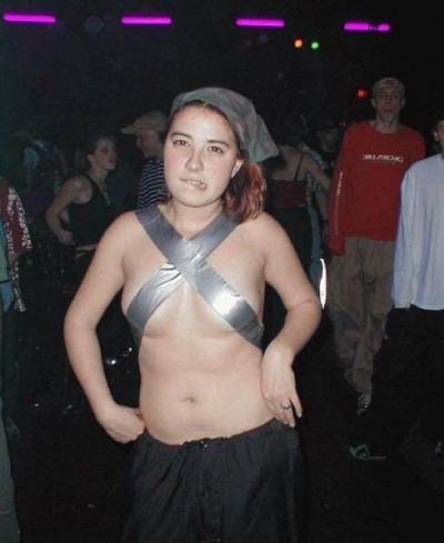 The criss-cross fashion