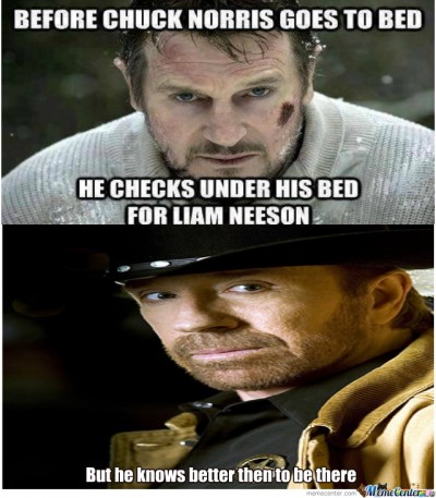 Even Chuck knows